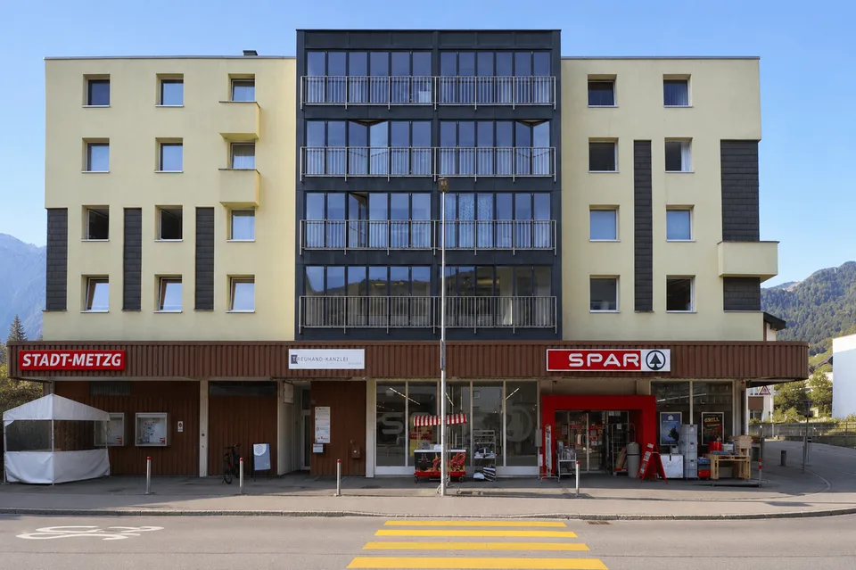 Commercial property in a central location in Ilanz/Glion - 1,190 m²