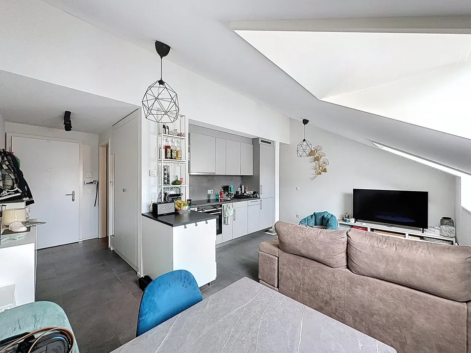 Studio avec surcombles