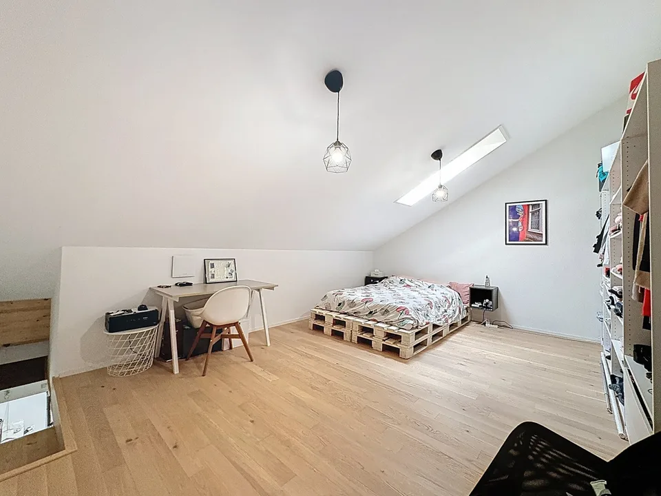 Studio avec surcombles