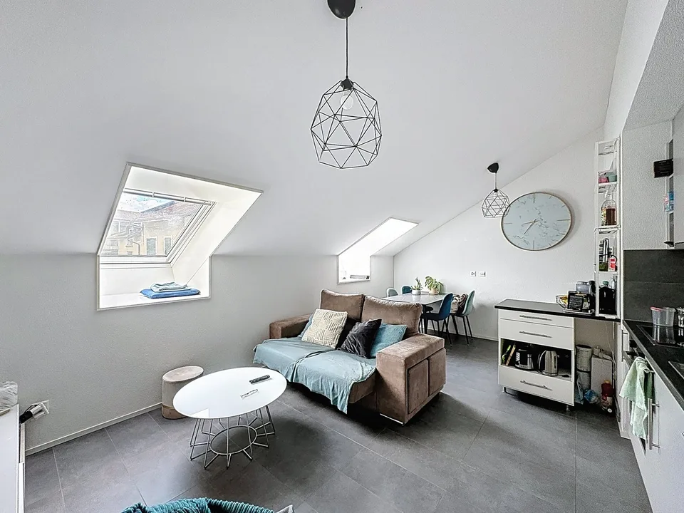 Studio avec surcombles