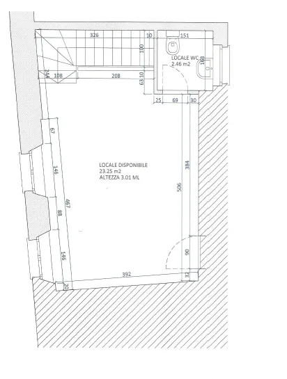 Zu vermieten in Locarno (Piazza Grande) - Geschäft auf zwei Ebenen mit Schaufenster
