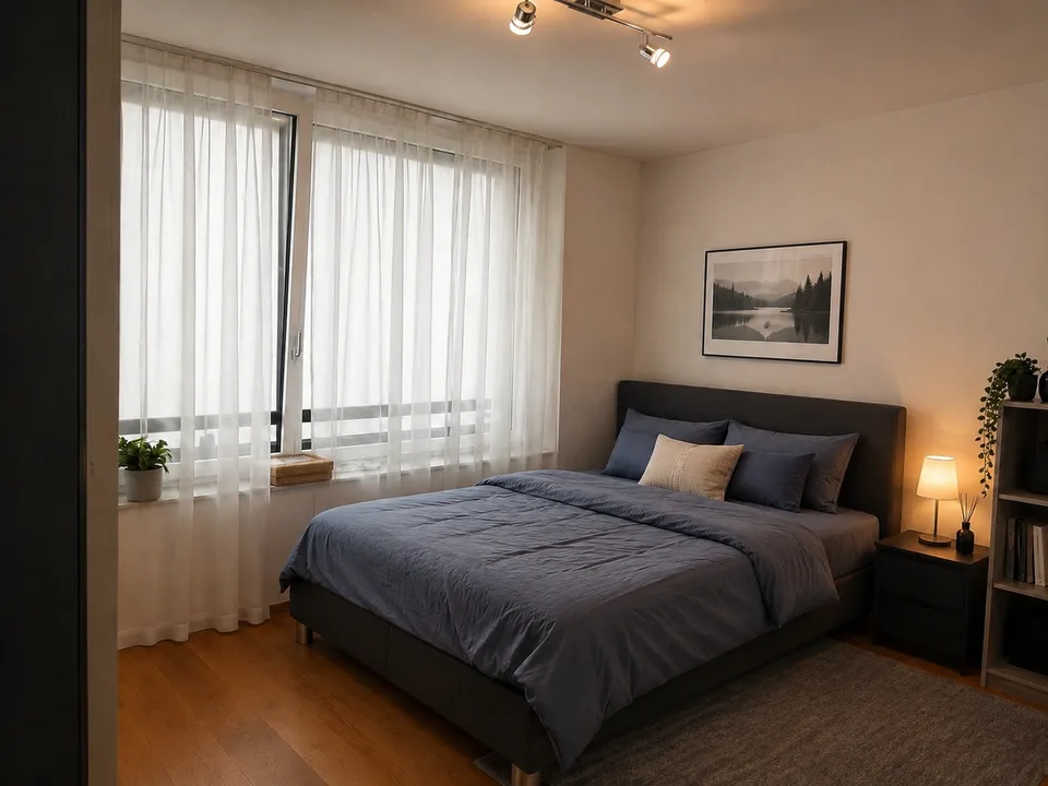 Moderne 4.5-Zimmer-Wohnung mit Balkon und Lift in Jonen