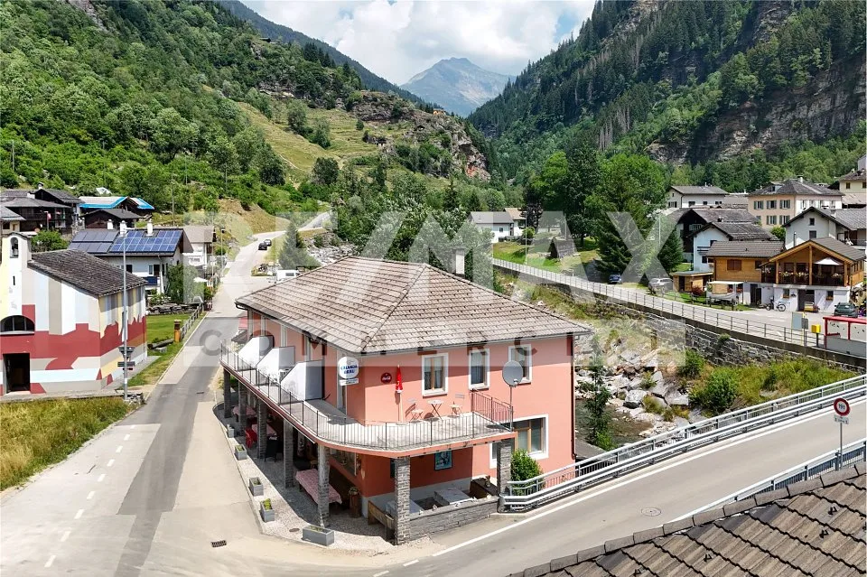 Motel con ristorante nel cuore della Val Calanca (Rossa, GR)
