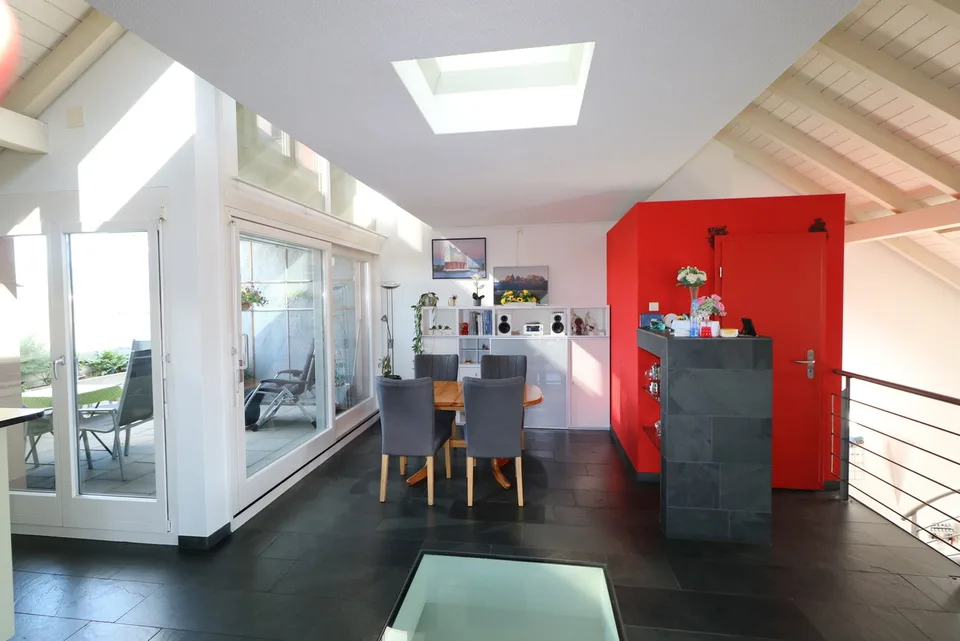5 1/2 room duplex with great rooftop terrace