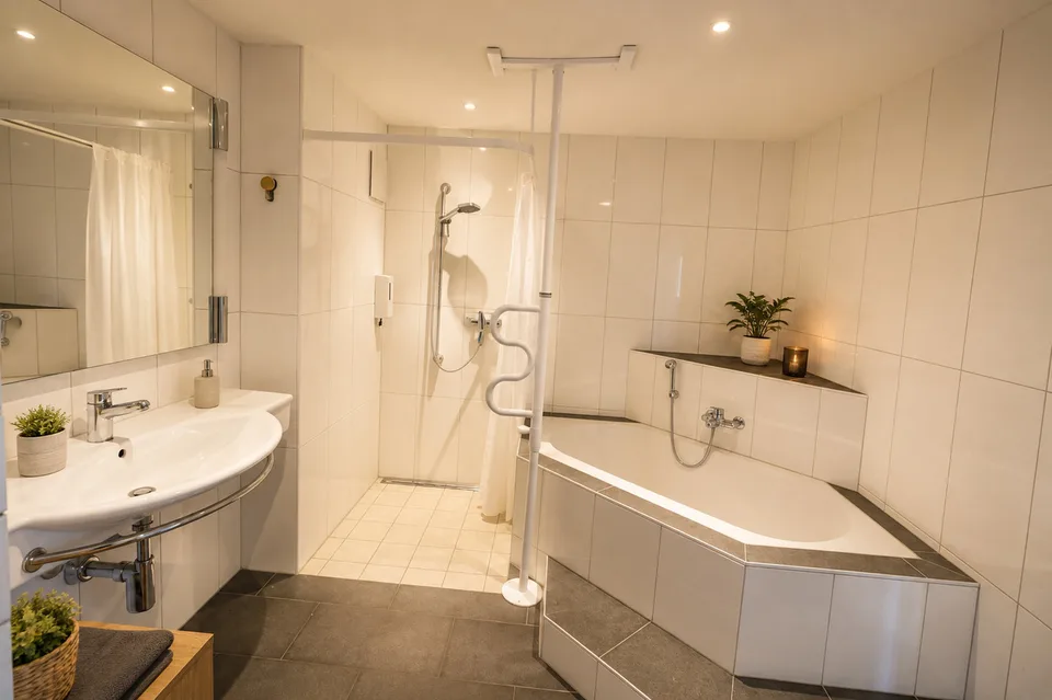5 1/2 room duplex with great rooftop terrace
