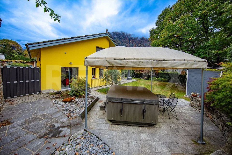 Exklusives Einfamilienhaus an ruhiger Lage bei Bellinzona