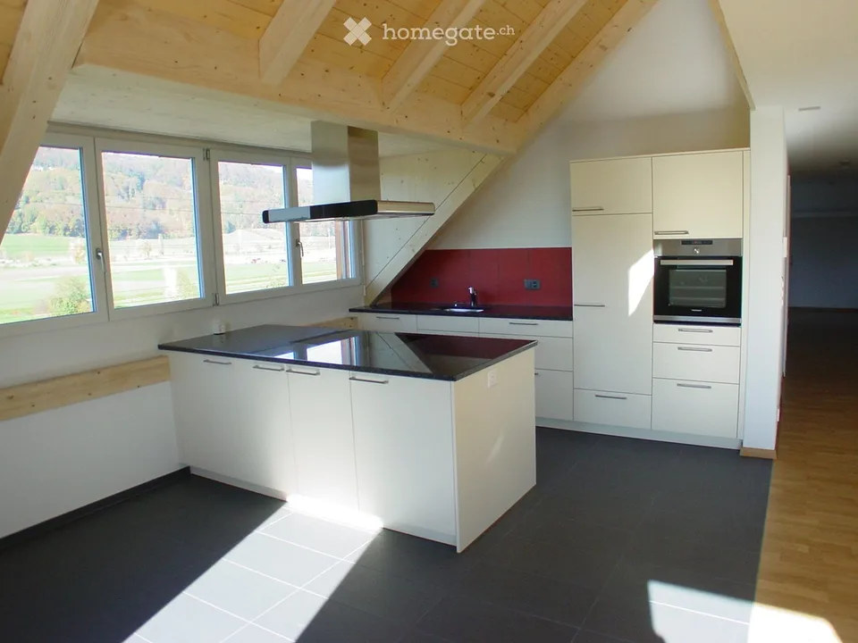 Appartement en duplex de 4,5 pièces ensoleillé – vie rurale, très bien desservi entre Berne et Thoune