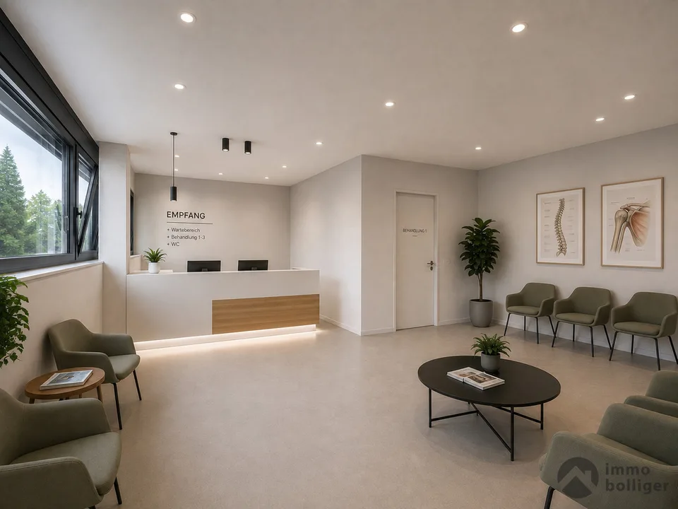 Première location : locaux de pratique et de bureau dans un emplacement central à Oftringen