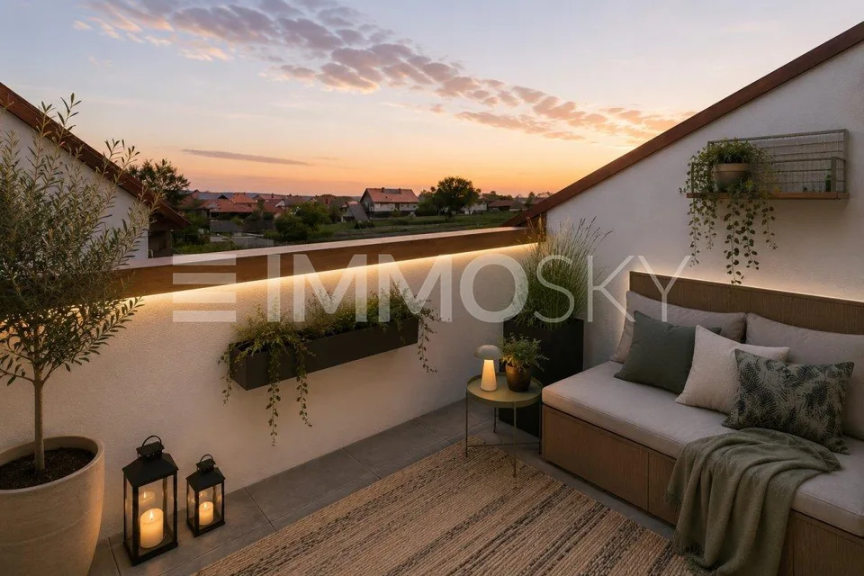 Superbe duplex 4.5 pièces neuf à 4 min. de Cheseaux-sur-Lausanne