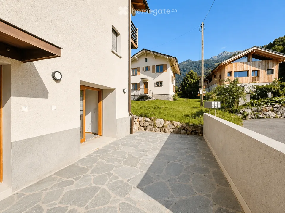 3.5 pièces entièrement rénové avec terrasse privative – Versegères