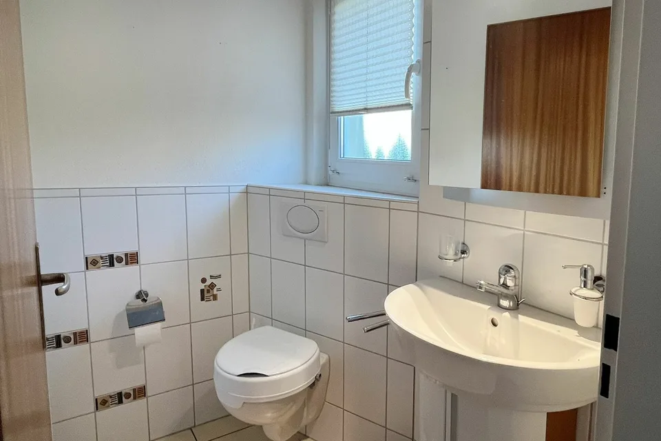 Einfamilienhaus mit Garten in einem ruhigen Wohnquartier