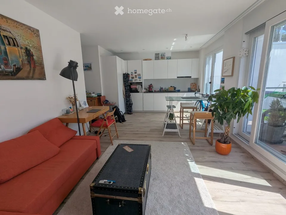 Appartement avec terrasse au Grand-Lancy 3 min à pied de la gare Lancy Bachet