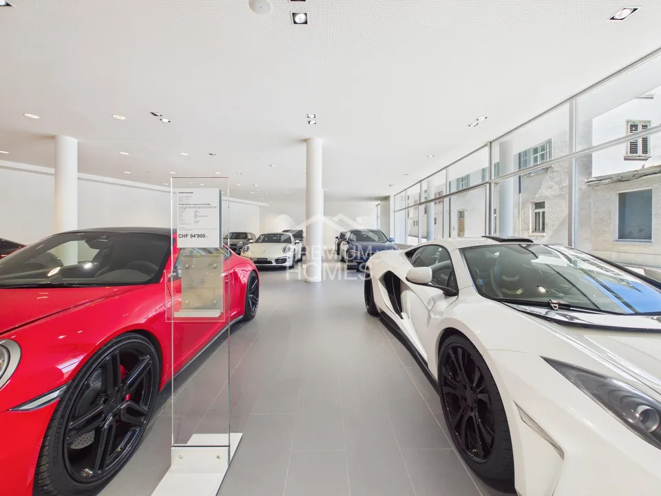 Espace commercial avec showroom ou revenu locatif