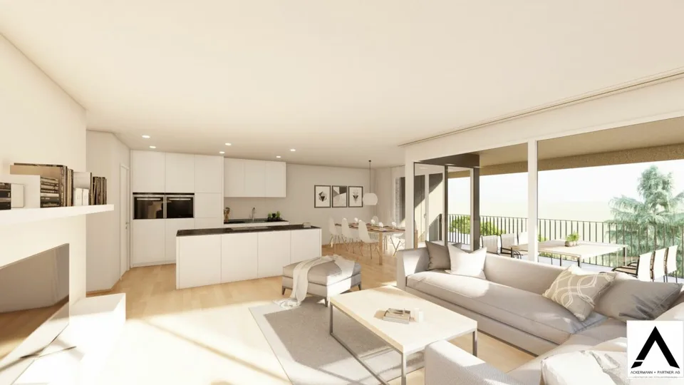 Majestätisch Wohnen mit Penthouse Feeling