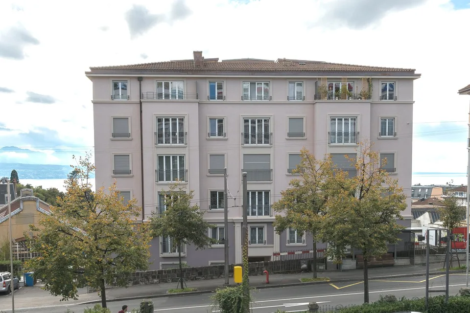 In der Nähe des Stadtzentrums von Lausanne
