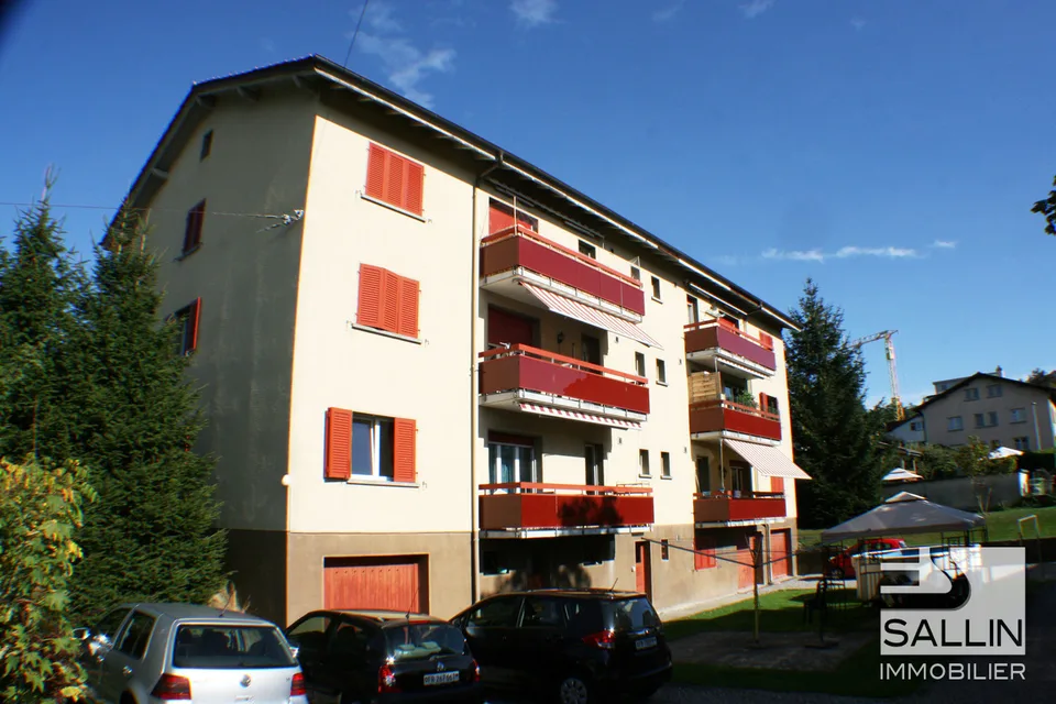 APPARTEMENT DE 2½ PIECES  DANS LE QUARTIER DU JURA