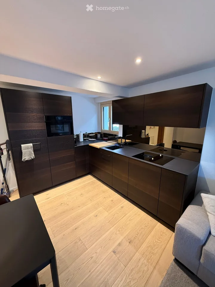 Charming 2-room apartment (first occupancy) in Arosa with balcony and dreamy mountain location