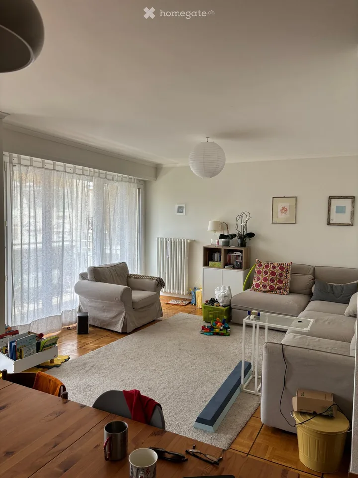 4.5p apartment near Lausanne train station (reprise de bail)