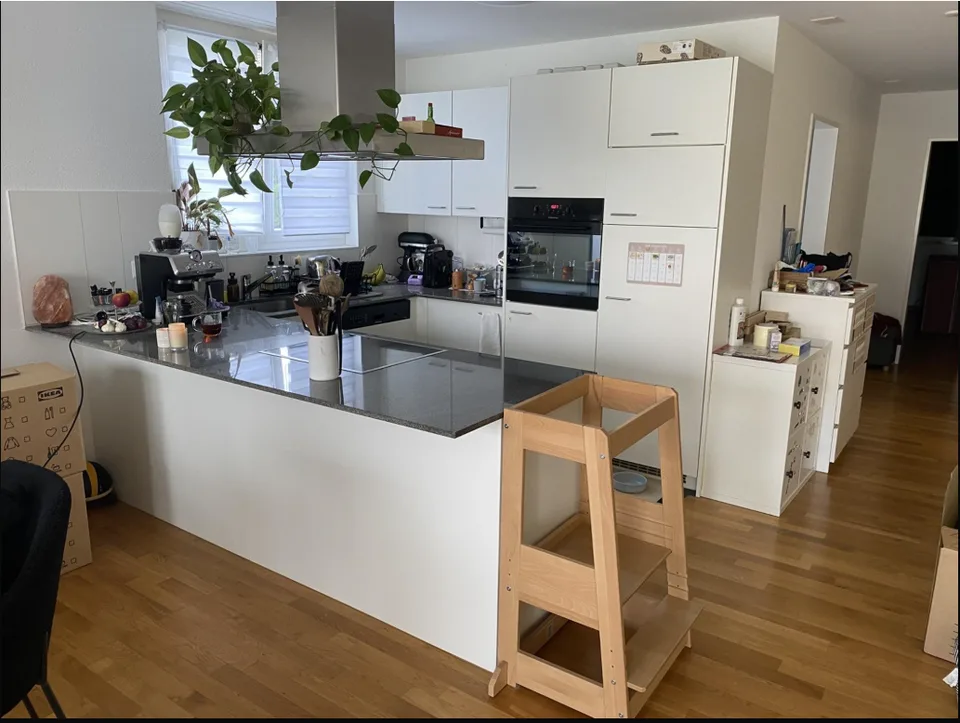Grosszügige Gartenwohnung bei Naherholungsgebiet Reuss