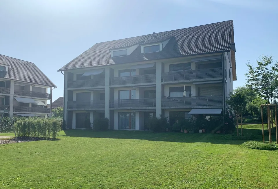 Grosszügige Gartenwohnung bei Naherholungsgebiet Reuss
