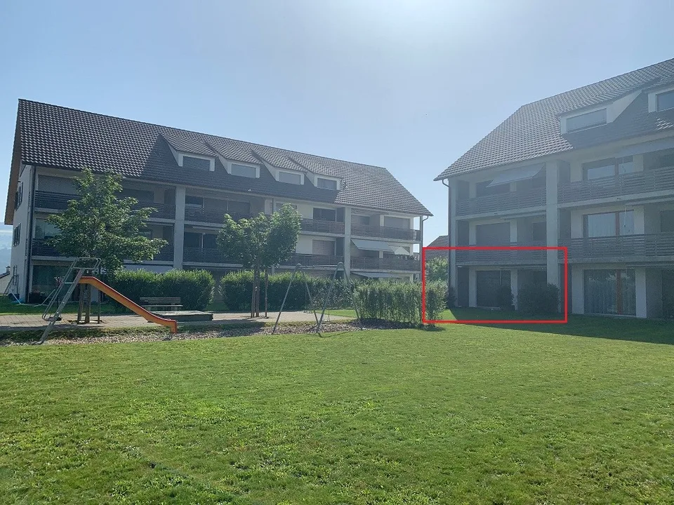 Grosszügige Gartenwohnung bei Naherholungsgebiet Reuss