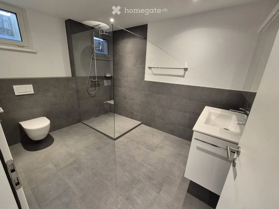 Modern 2.5-room ground-floor apartment with terrace (30m2) in Schmerikon