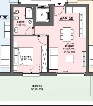 New Apartment in Morbio Inferiore with Private Garden