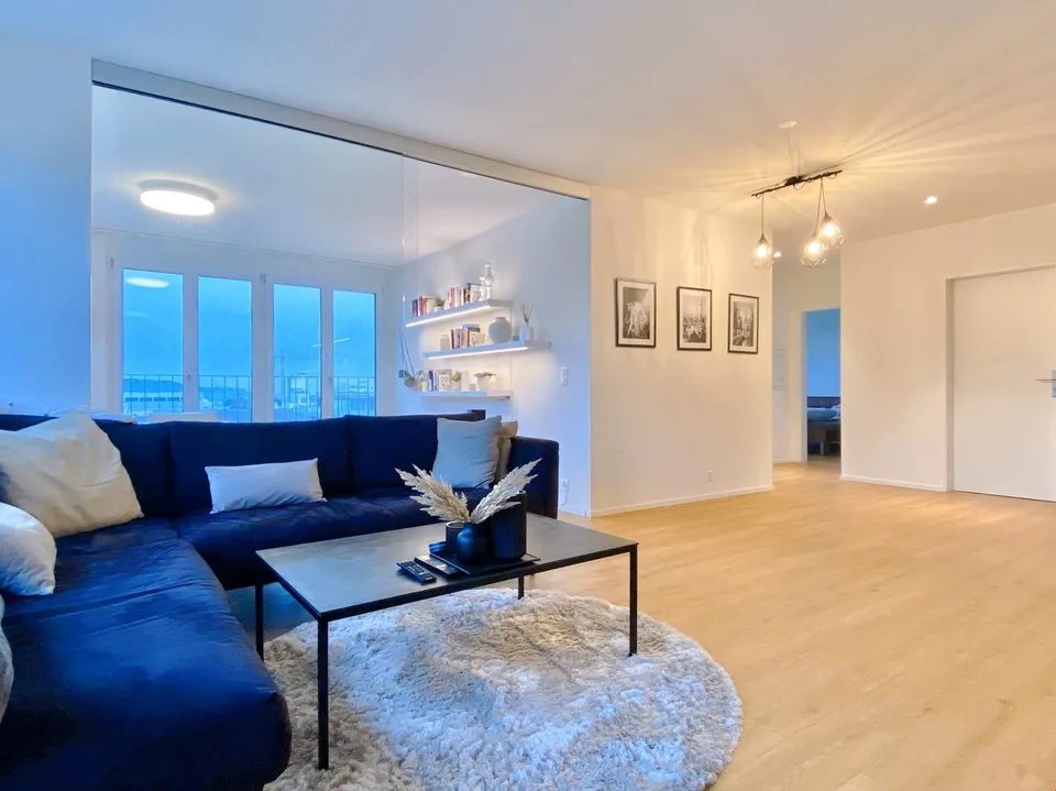 Baujahr 2021 - 4.5 Zimmer Wohnung 112 m2 mit Loggia im Birkenhof Uzwil