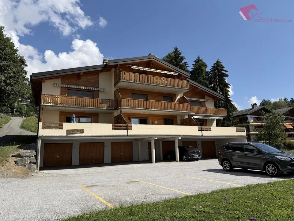 Ovronnaz - Appartamento 2.5 locali con terrazza e garage