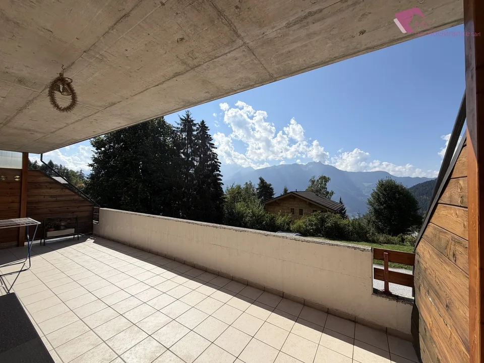 Ovronnaz - Appartamento 2.5 locali con terrazza e garage