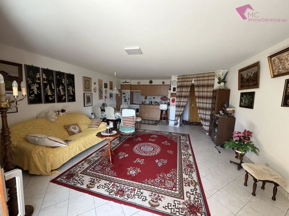 Ovronnaz - Appartamento 2.5 locali con terrazza e garage