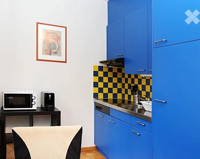 Beautiful centrally located furnished 1 1/2 room apartment