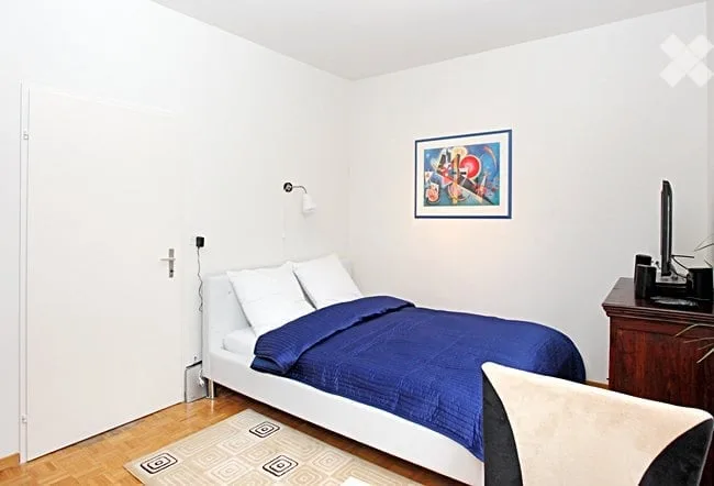 Beautiful centrally located furnished 1 1/2 room apartment