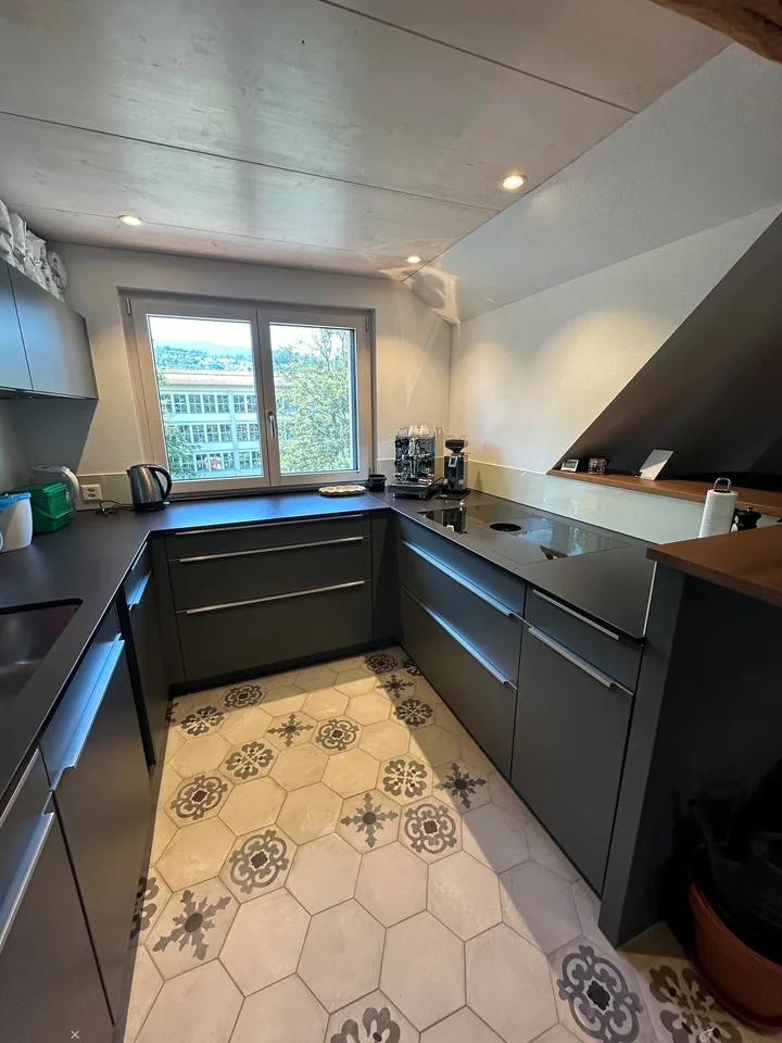 Top renovated attic apartment