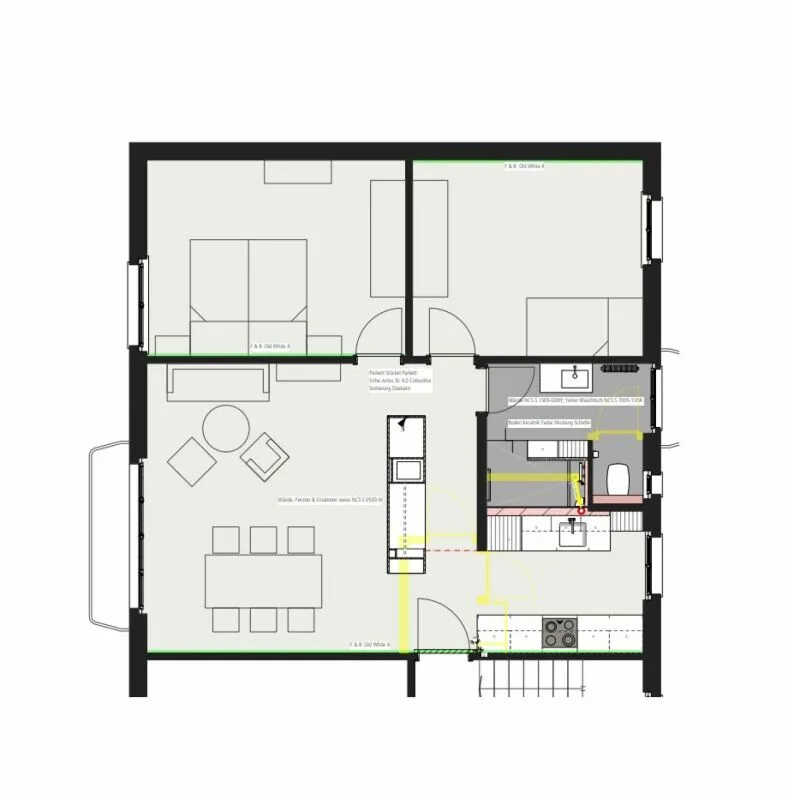 Appartamento attraente di 3,5 locali nel quartiere tranquillo di Binzenhof