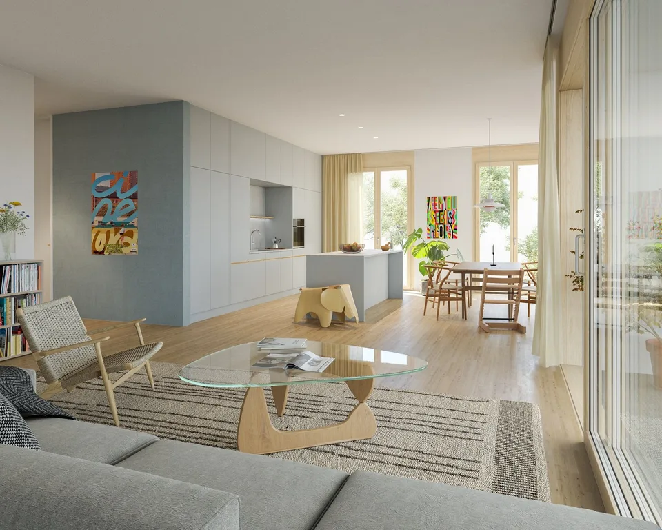 Premier occupant au bord de l'eau – appartement de 2,5 pièces de haute qualité à Emmenhof