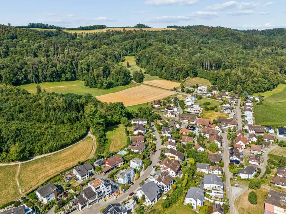 Appartement-jardin 2.5 pièces avec vue sur le Limmattal