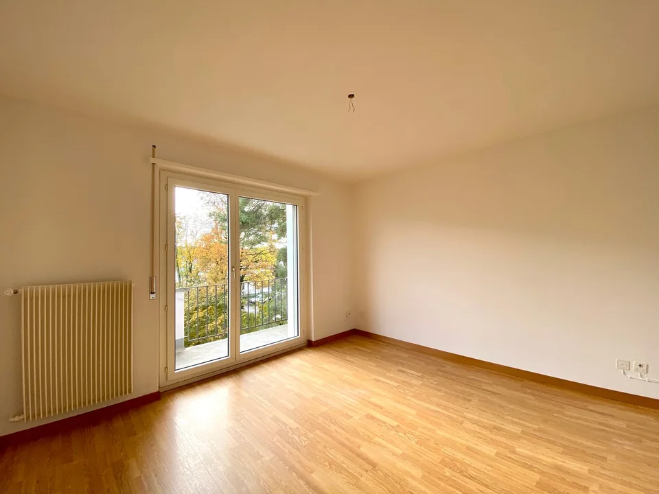 City border Biel/Nidau - Renovated 3-room apartment with balcony