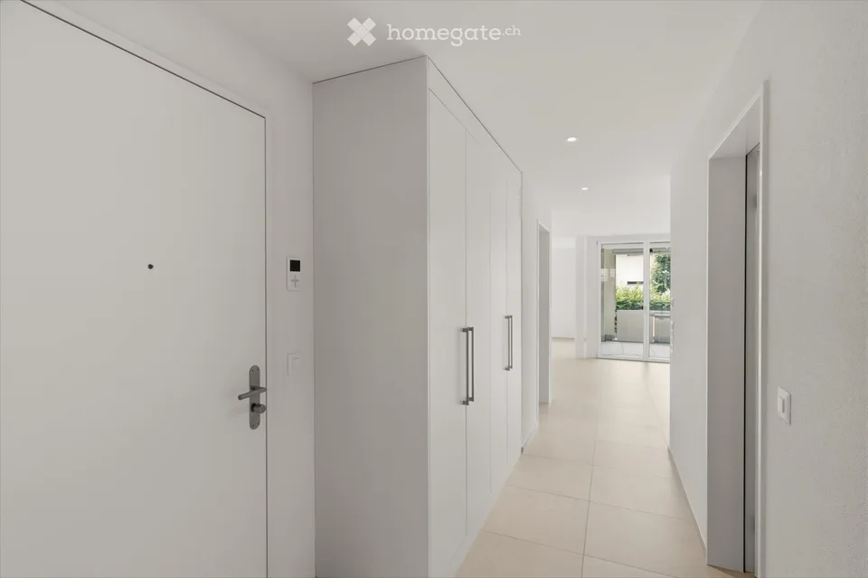 Appartamento luminoso 3.5 locali a Greppen – moderno, tranquillo e vicino al lago