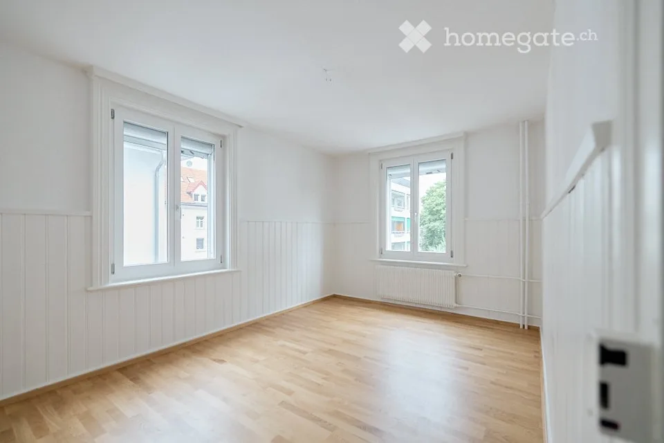 Appartement de 3,5 pièces rénové, calme et central à St. Gallen