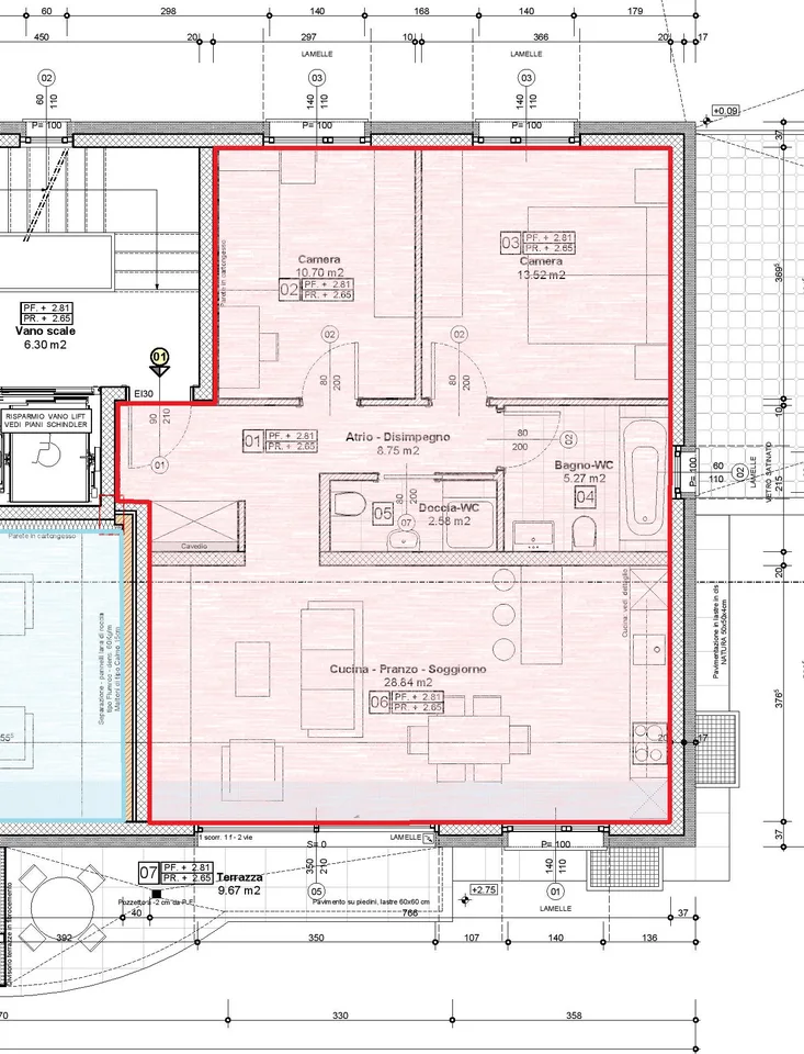 Appartement moderne de 3.5 pièces à Cadenazzo
