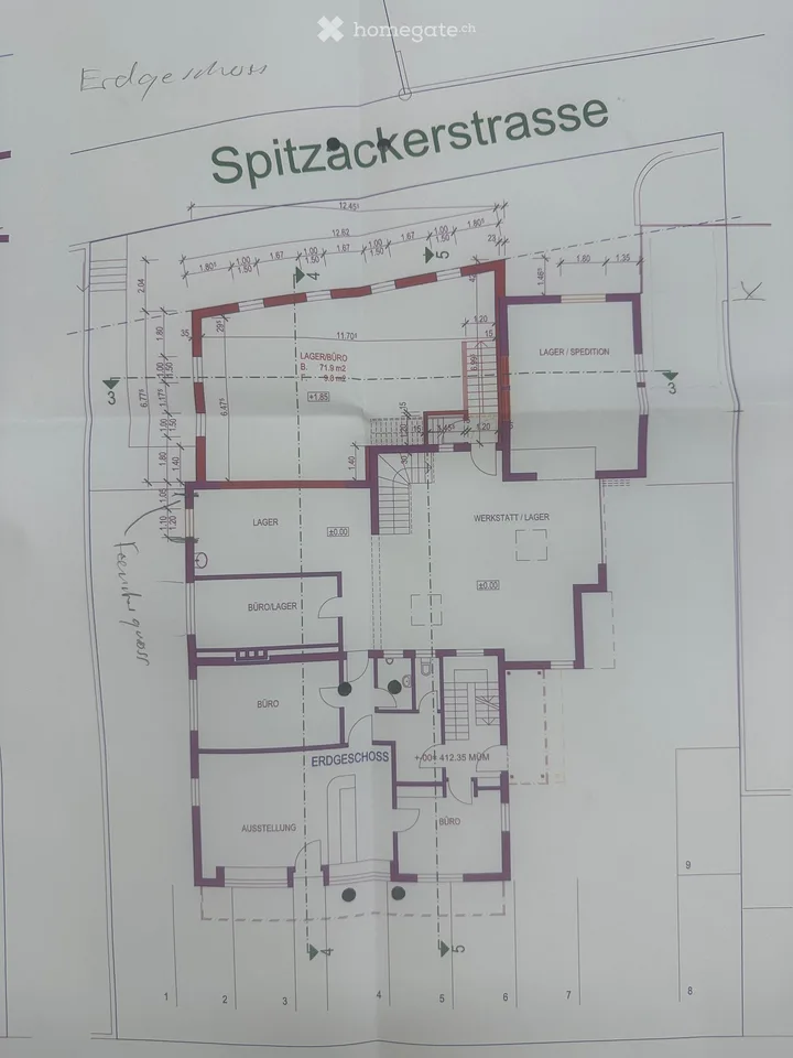 Espace commercial et de détail sur la Bahnhofstrasse à Pfungen