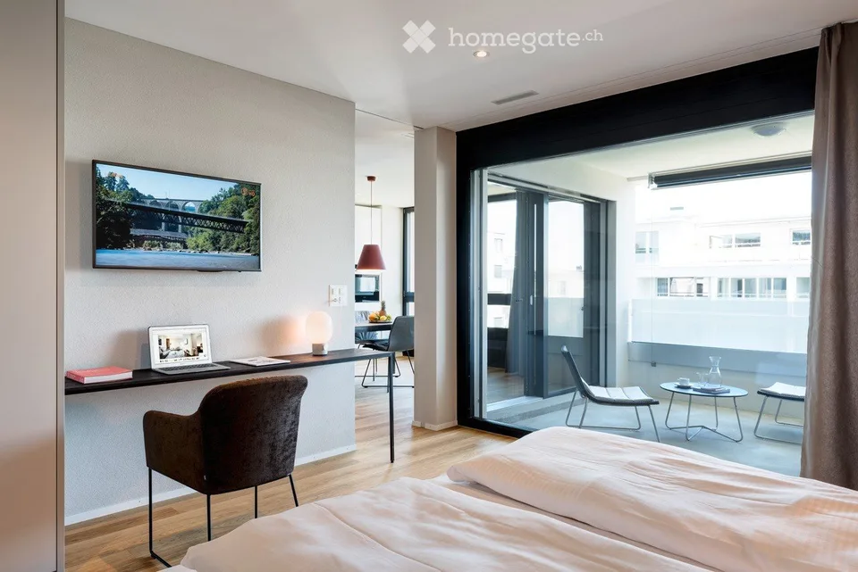Ihr neues Zuhause: möblierte 2.5-Zimmerwohnung im 5. OG