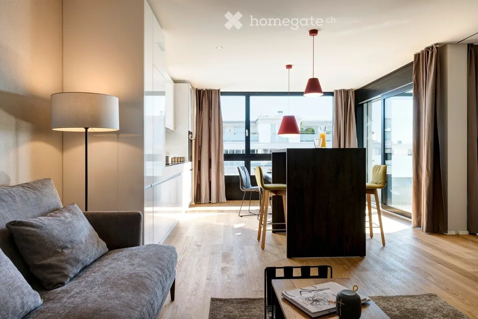 Ihr neues Zuhause: möblierte 2.5-Zimmerwohnung im 5. OG