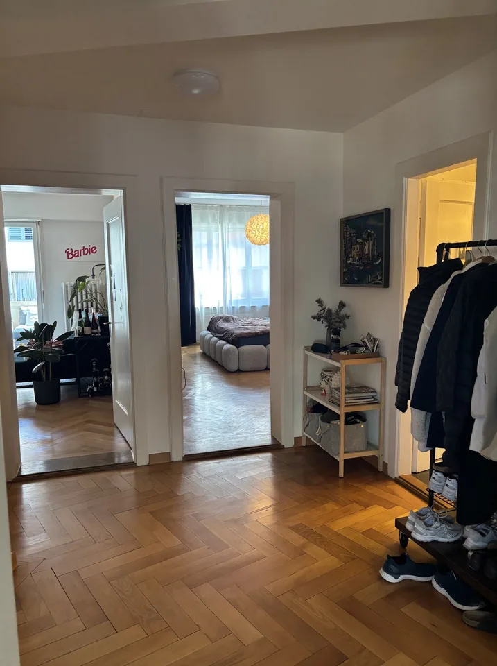 3½ ZI-WOHNUNG IN ZÜRICH - KREIS 3 WIEDIKON, MÖBLIERT, TEMPORÄR