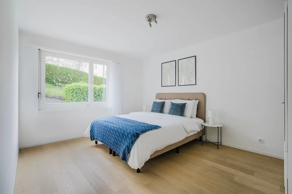 Belle Horgen 3ZW avec jardin, par Blueground