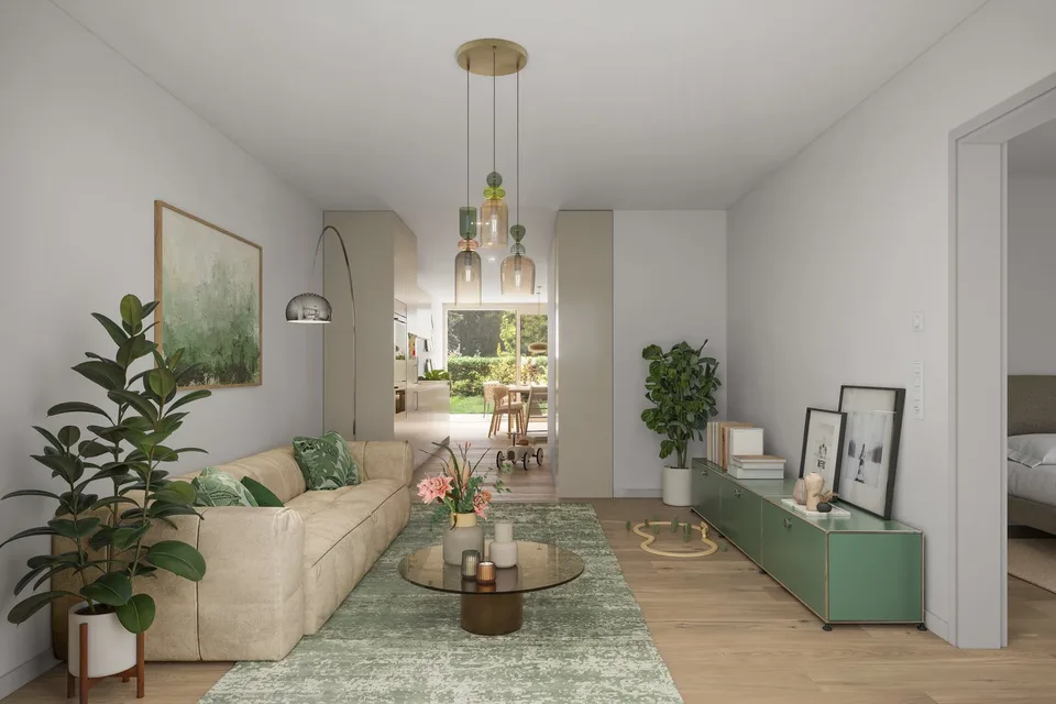Abitazione moderna con giardino privato – nel cuore di Wipkingen