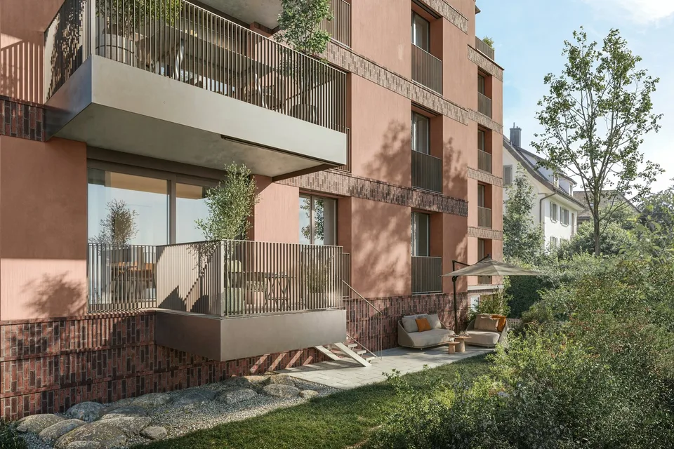 Abitazione moderna con giardino privato – nel cuore di Wipkingen