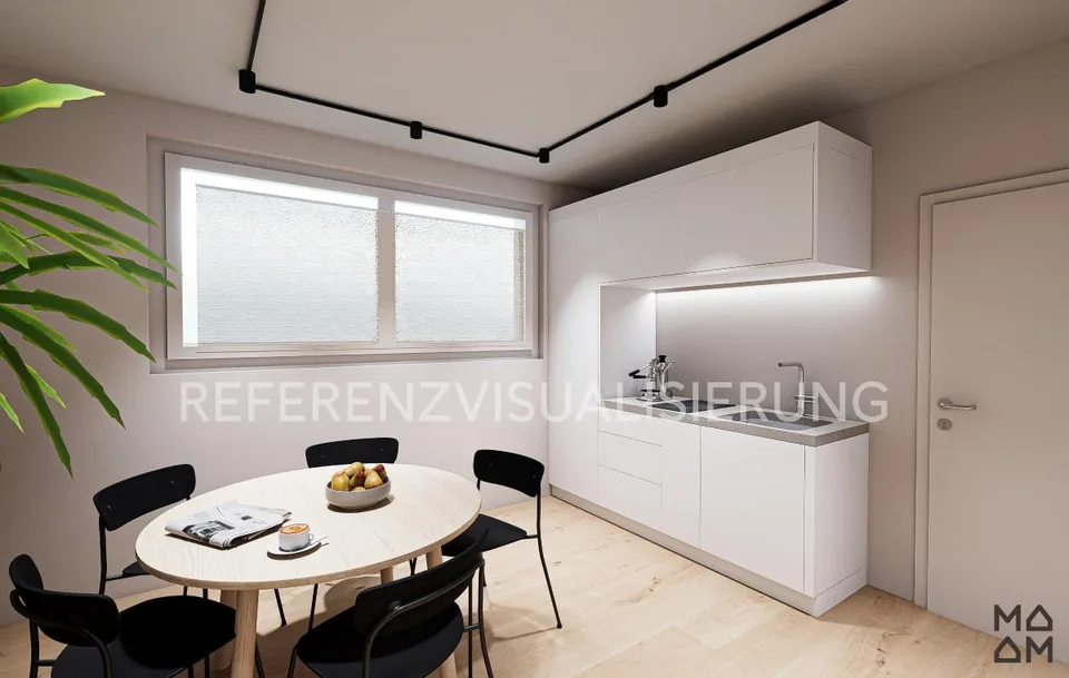 Office and commercial space with attractive attic apartment