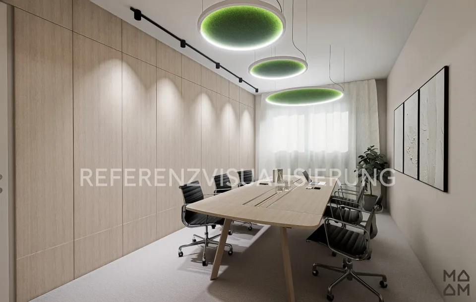 Office and commercial space with attractive attic apartment